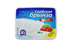 Сыр мягкий Сербская брынза 45% TM Mlekara Sabac 250гр/12шт